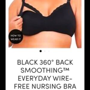 New TORRID nursing bra, back smoothing everyday wire free nursing bra  Size 46D